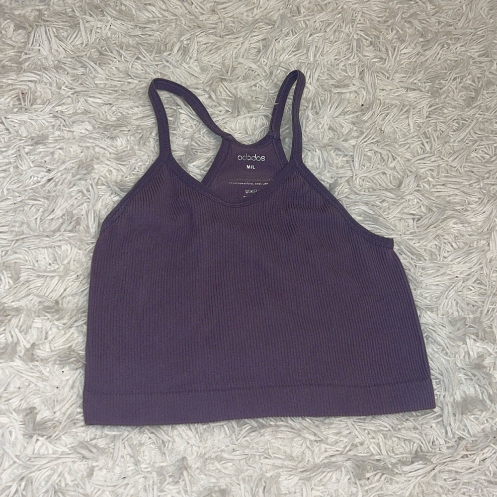 Purple Halter Top (Size: M/L)